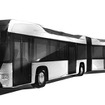 いすゞと日野が共同開発する国産初のハイブリッド連節バス（参考画像）