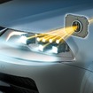 オスラム・コンチネンタル社が開発する先進運転支援システム（ADAS）のイメージ
