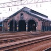 糸魚川駅構内検修庫（1990年）