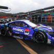GT500クラス予選5位の#100 NSX。
