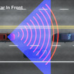 ホンダ・センシングのアダプティブ・クルーズ・コントロール作動イメージ