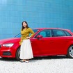 竹岡圭氏とAudi A3 Sportback 1.4 TFSI sport