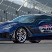 新型シボレー・コルベット ZR1 のインディ500ペースカー