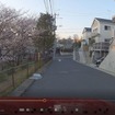 駐車中の録画を再現。カメラが130度くらいなので、タイヤのあたりまでこないと人は映らない