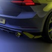 VWゴルフGTI TCR のティザースケッチ