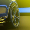 VWゴルフGTI TCR のティザースケッチ