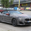 BMW 8シリーズ カブリオレ スクープ写真