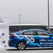 ヒュンダイの自動運転車のデモンストレーション（CESアジア2018）