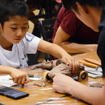 「子供カーモデラー教室」の様子