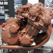 インダストリアルクレイで作られたホンダ『CBX1000』の直6エンジン