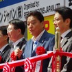 河村たかし名古屋市長（中央）