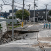 平成30年北海道胆振東部地震（9月7日、札幌市清田区）　(c) Getty Images