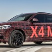 BMW X4M の開発プロトタイプ車