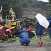 平成30年北海道胆振東部地震（9月7日撮影、北海道厚真町）　(c) Getty Images