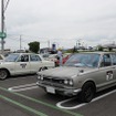 右から、日産『スカイライン1800』（1971）、『同2000GT』（1971）