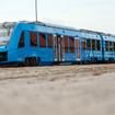 ドイツに登場した燃料電池電車　(c) Getty Images