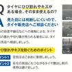 タイヤにひび割れやキズがある場合、そのまま使えるの？