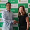 グラブとマイクロソフトの首脳