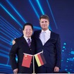 中国華晨汽車とBMWグループの両首脳