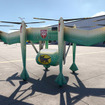 ヤマトホールディングスとベルヘリコプターが共同開発する電動垂直離着陸機のイメージ