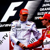 来場が決定したミカ・ハッキネン（1999年F1日本グランプリ表彰台）