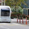 パイオニア製「3D－LiDARセンサー」が搭載された自動運転シャトルバス(Ngee Ann Polytechnic構内での自動運転実証実験)