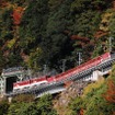 2019年3月9日の始発から全線での運行を再開する大井川鐵道井川線の列車。