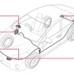 デンソーとトヨタが開発した「ペダル踏み間違い加速抑制装置」（イメージ）