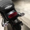 トライアンフ 発表会...2019年は年中までに月1車種ペースで新商品を発売