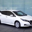 実験車両の1台（日産リーフ）