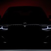BMW7シリーズ改良新型のティザーイメージ