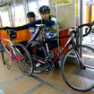 大井川鐵道では自転車の車内持込みに輪行バッグが必要だったが、2月23日は「サイクルトレイン おおいがわ」に限り、そのまま積み込める。