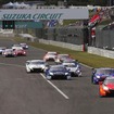 SUPER GT GT500クラススタートシーン（2018年第3戦）