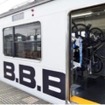 『B.B.BASE』の自転車積込状態。