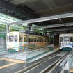 2月9日からナンバリングが順次導入されている富山地方鉄道富山軌道線。写真は「C15」となる富山駅停留場。