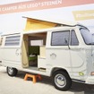 VW T2 のキャンピングカーの実物大レゴブロック仕様