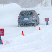 ミシュラン雪上試乗会