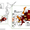 各都道府県におけるトヨタグループ下請企業の集積度