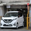 完成検査を終えた日産の新型デイズ ハイウェイスター