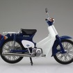 アオシマ 完成品バイクシリーズ ホンダ スーパーカブ（ブルー）