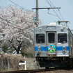 大鰐線の7000系電車。