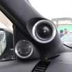 スコーカーの取り付け例（製作ショップ：サウンドステージ）。