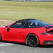 ポルシェ 911タルガ4 GTS 新型　スクープ写真