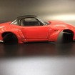 1/10スケールRCカー用ボディ「PANDEM MAZDA ROADSTER」