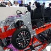 会場内に展示されていた「DNGA」。2025年までに15ボディタイプ／21車種に展開予定