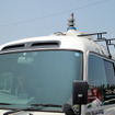 埼玉工業大学とミクニ ライフ&オートがつくった自動運転バス（日野リエッセ II）