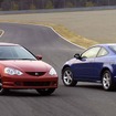 2002年モデルのアキュラRSX（日本名：ホンダ・インテグラ）のタイプS