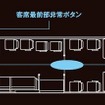 ドライバー異常時対応システム（EDSS）の非常ボタンおよび車内警告灯の設置位置