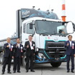 UDトラックス、日本通運、ホクレンは大型トラックによる自動運転レベル4を実証実験