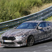 BMW M8クーペ CS テスト車両（スクープ写真）